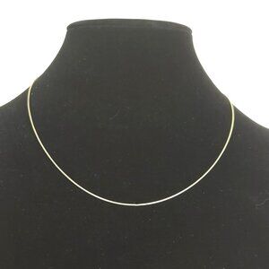 Vintage Sterling Silver 925 Snake Chain Necklace 20" Made in Italy Womens Jewelr